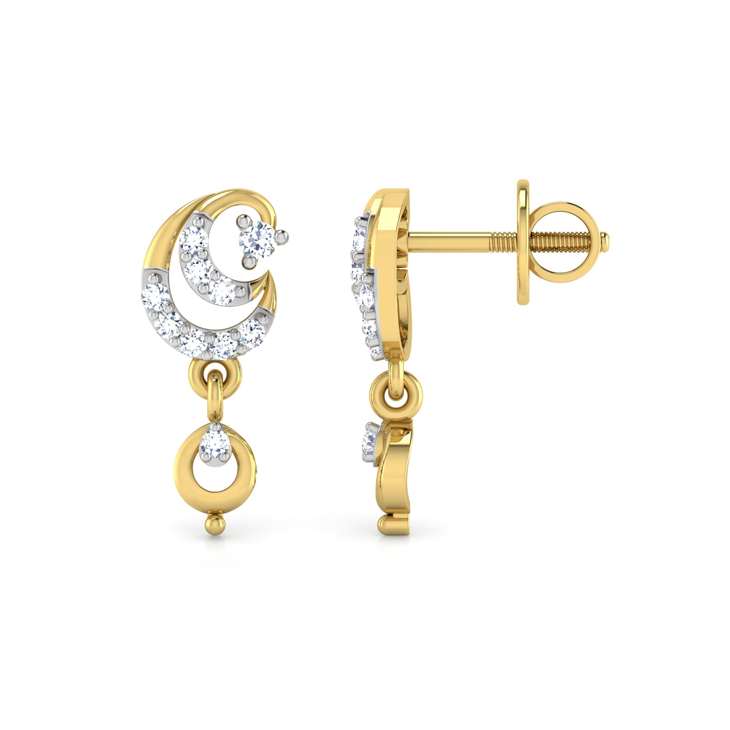 Rivulet Earrings 18K
