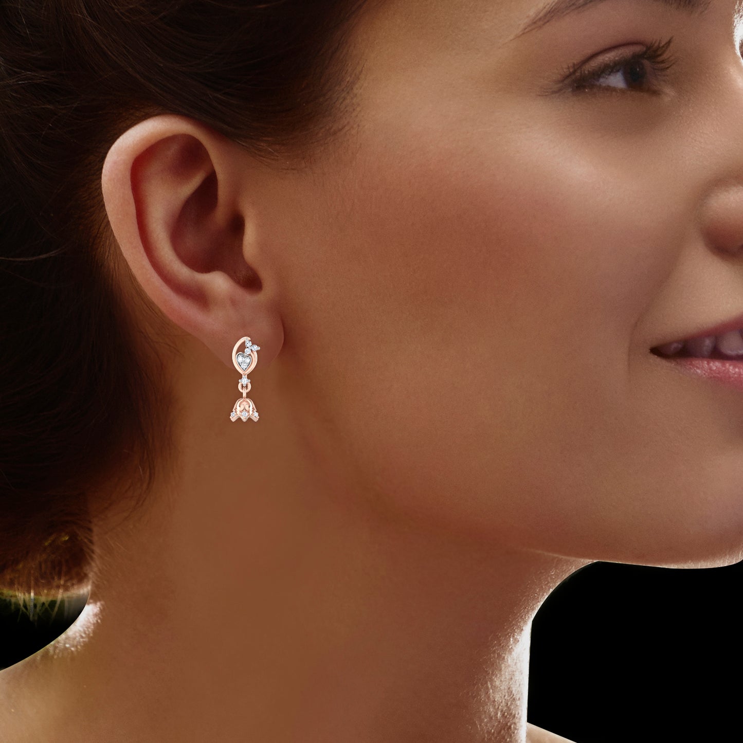 Chantilly Earrings 18K