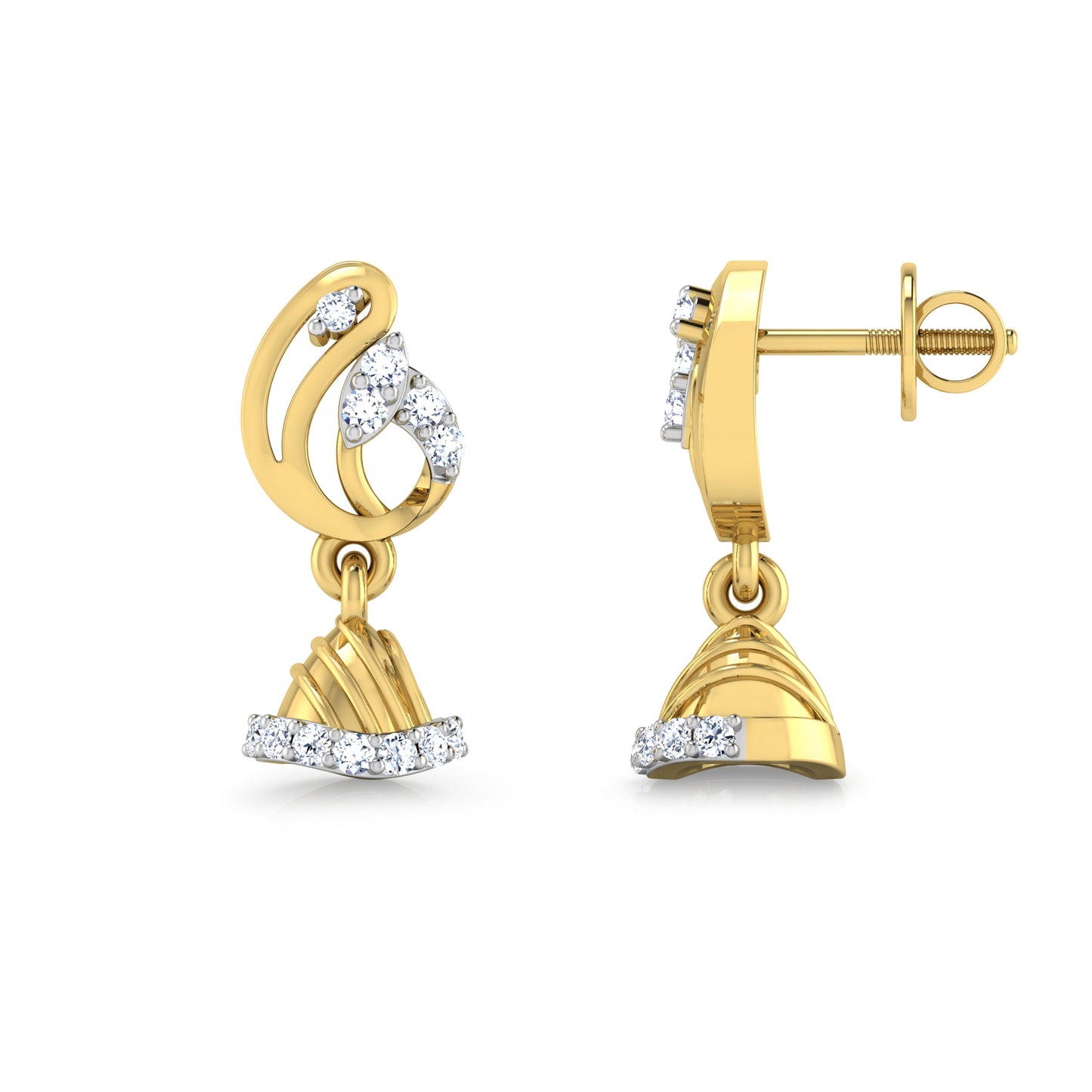 Tundra Earrings 18K