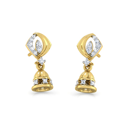 Enigmatic Echoes Earrings 18K