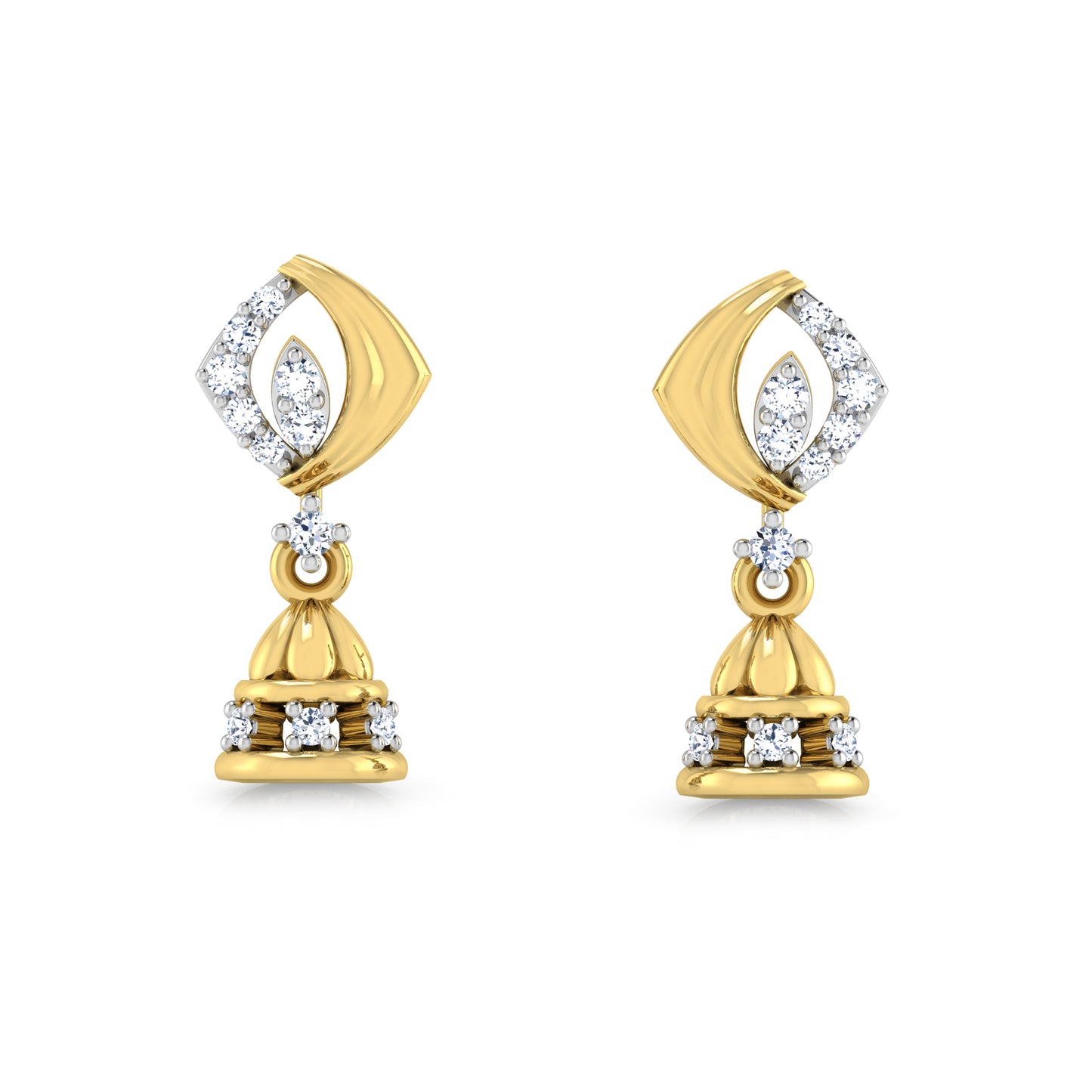 Enigmatic Echoes Earrings 18K