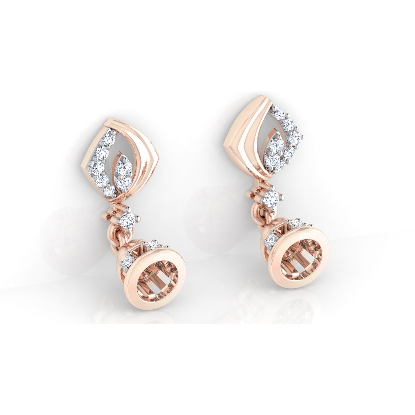 Enigmatic Echoes Earrings 18K