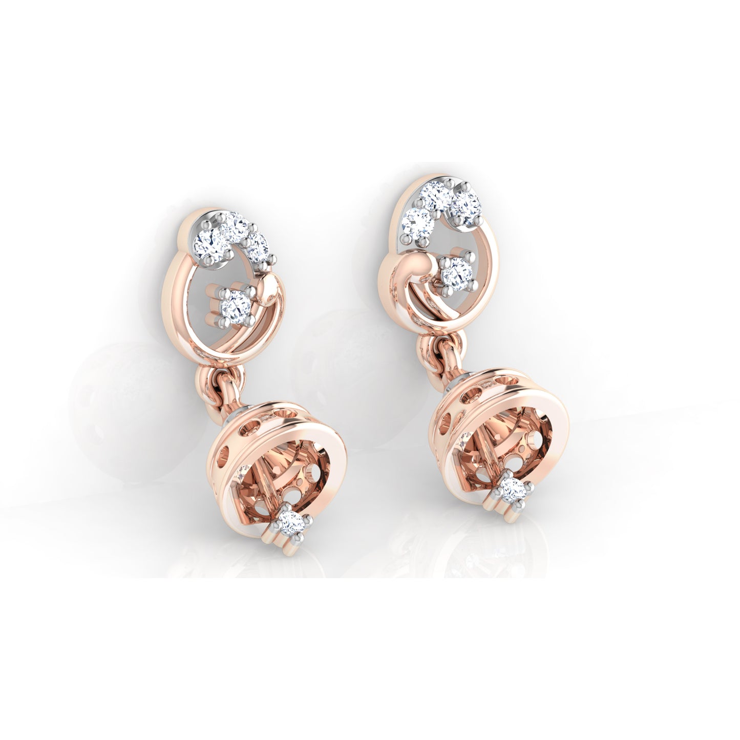 Shimmering Stardust Earrings 18K