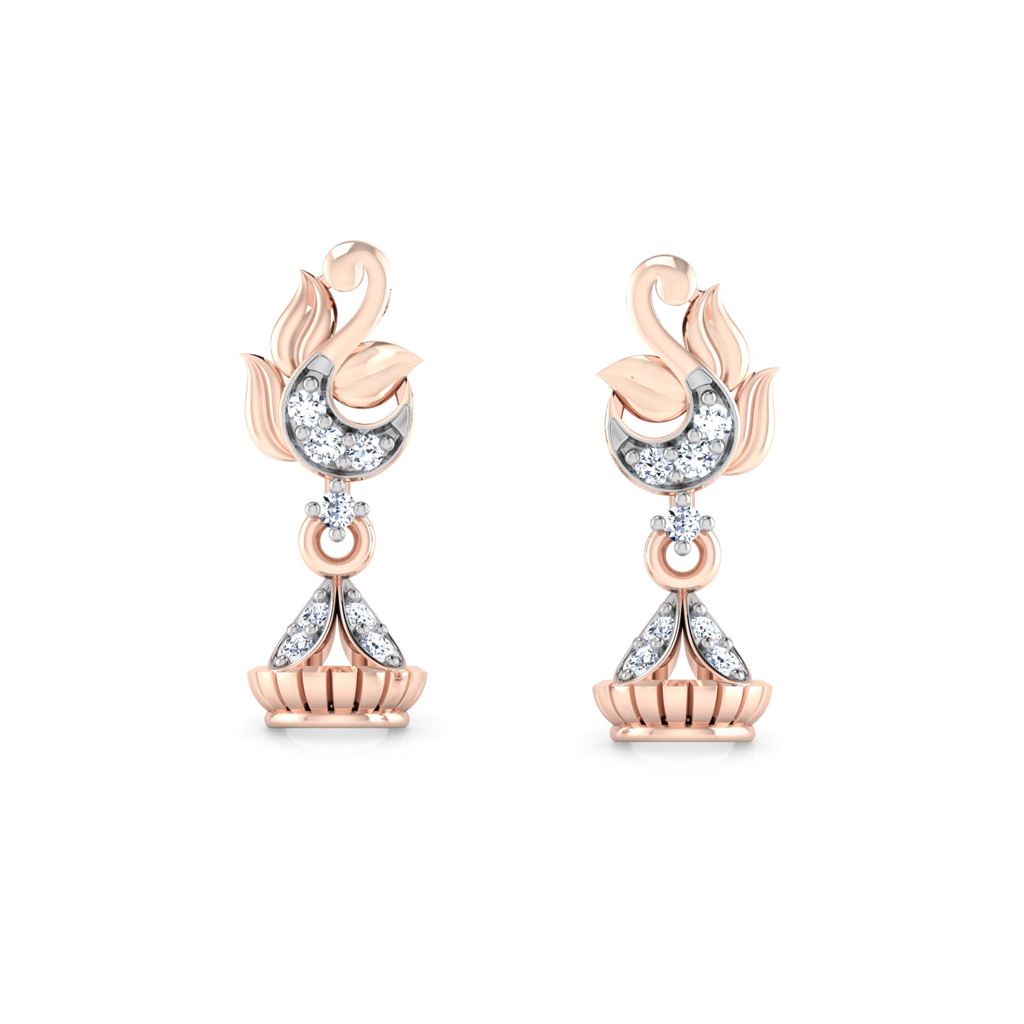 Gossamer Glow Earrings 18K