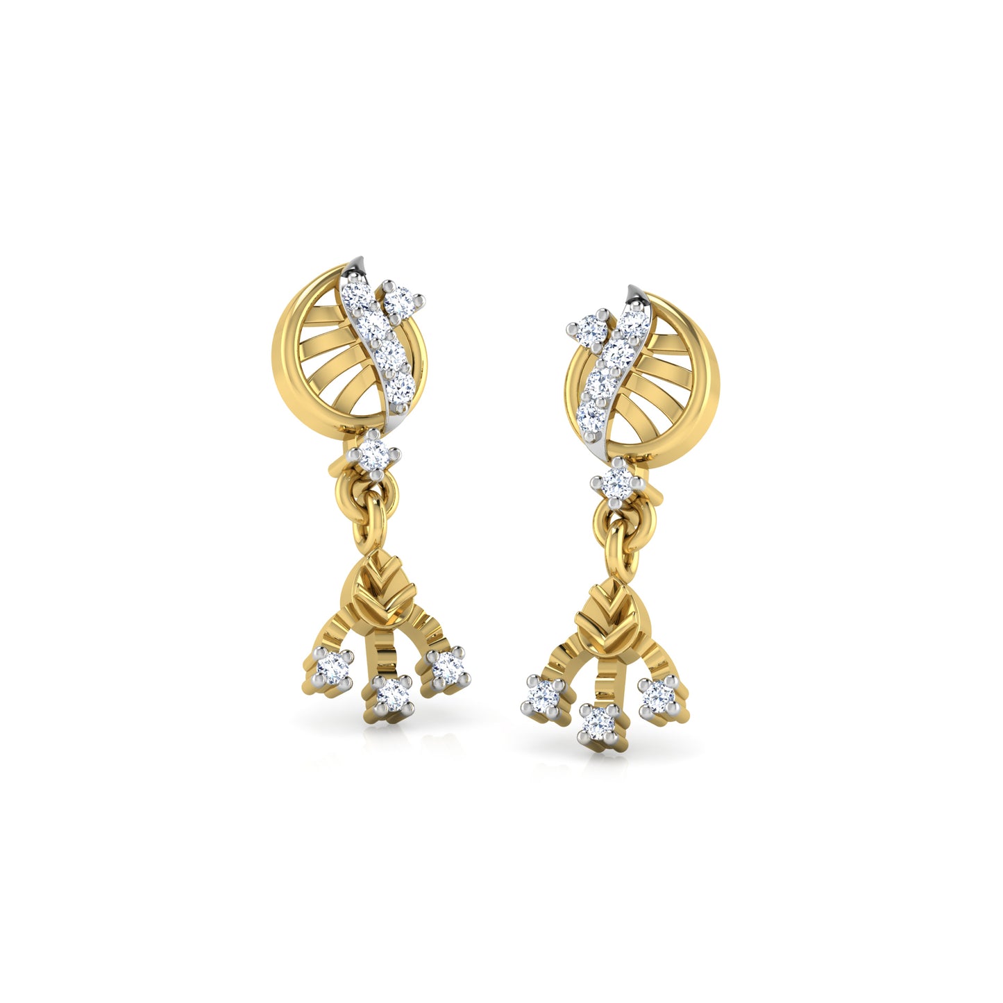 Radiant Rainstorm Earrings 18K