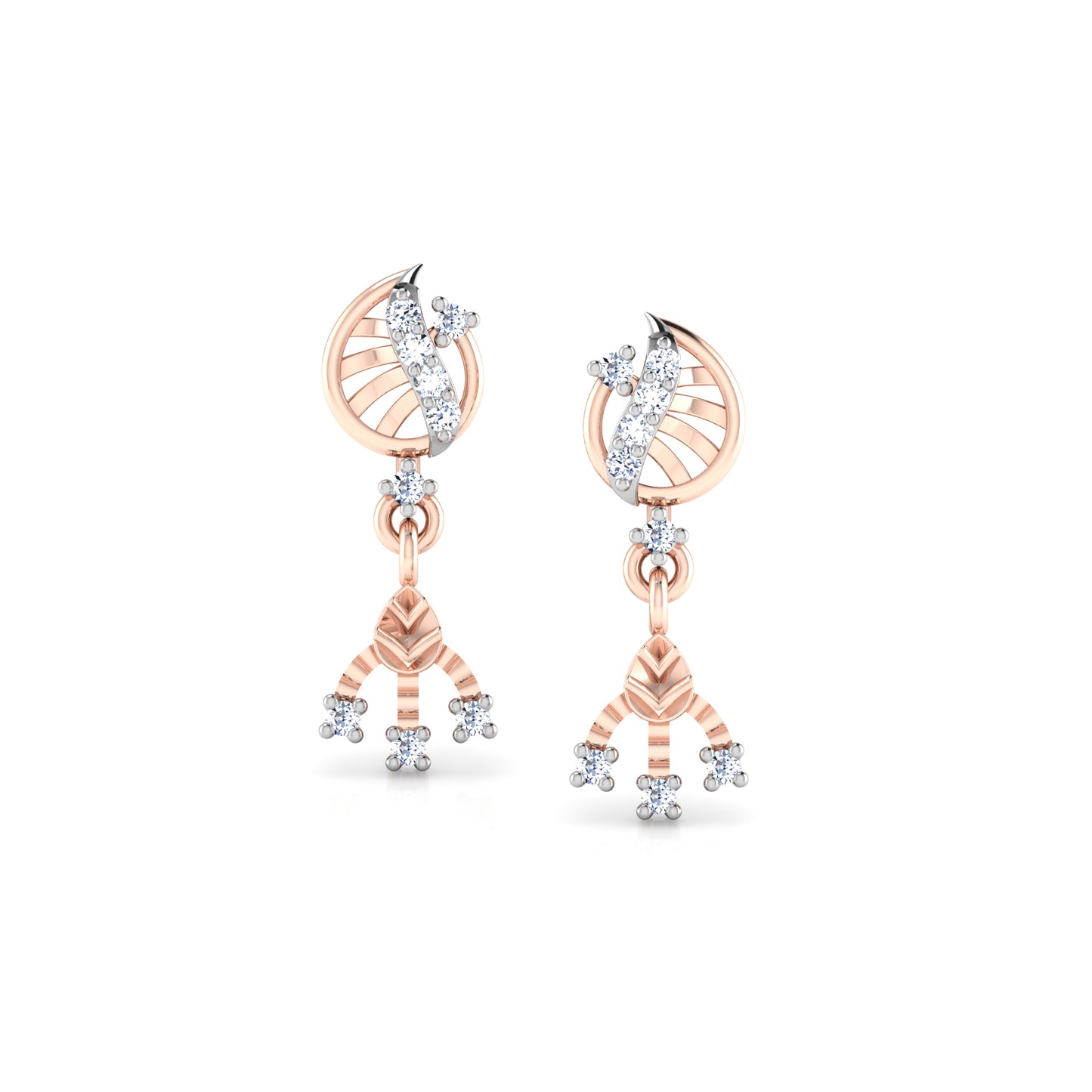 Radiant Rainstorm Earrings 18K