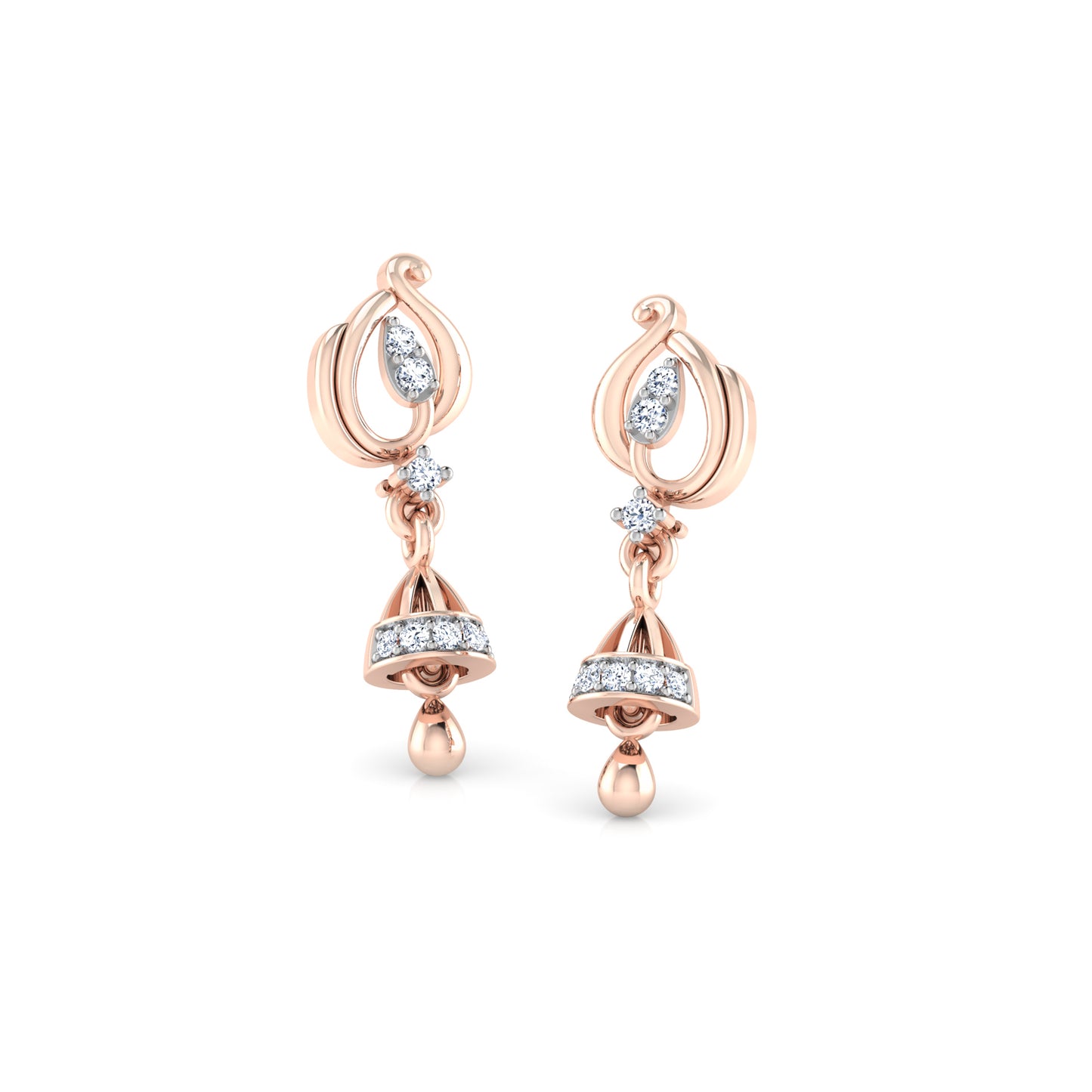 Shimmering Sheen Earrings 18K