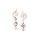 Shimmering Sheen Earrings 18K