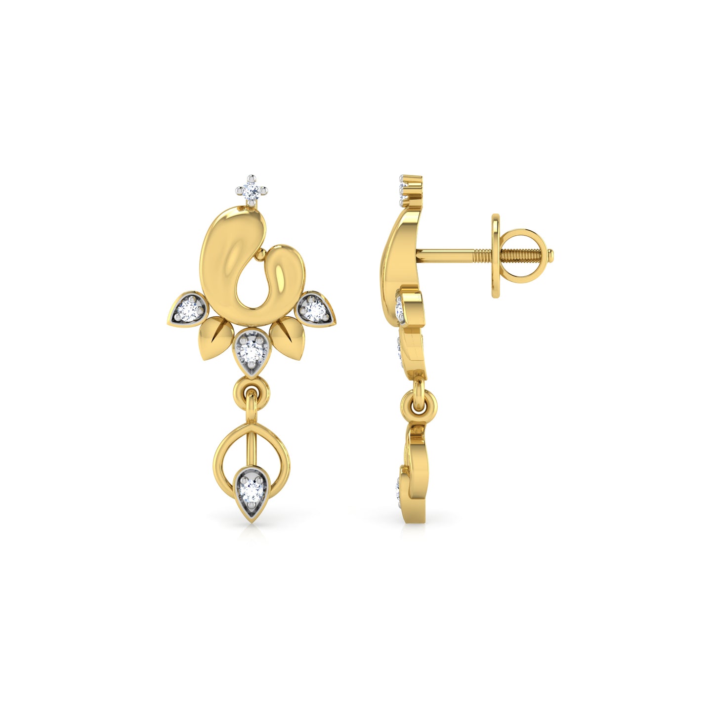 Whispering Earrings 18K