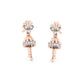 Whispering Willow Whisper Earrings 18K