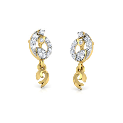 Lustrous Lagoon Earrings 18K