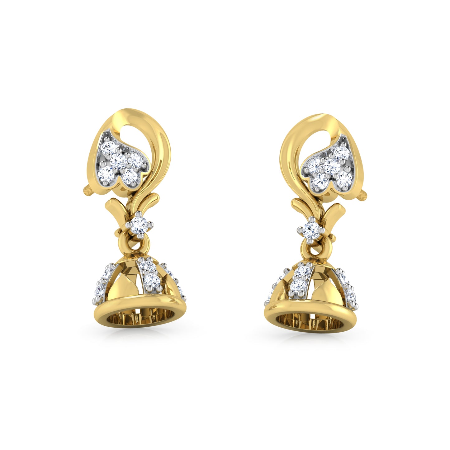 Luminous Lace Earrings 18K