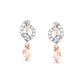 Lustrous Lagoon Earrings 18K