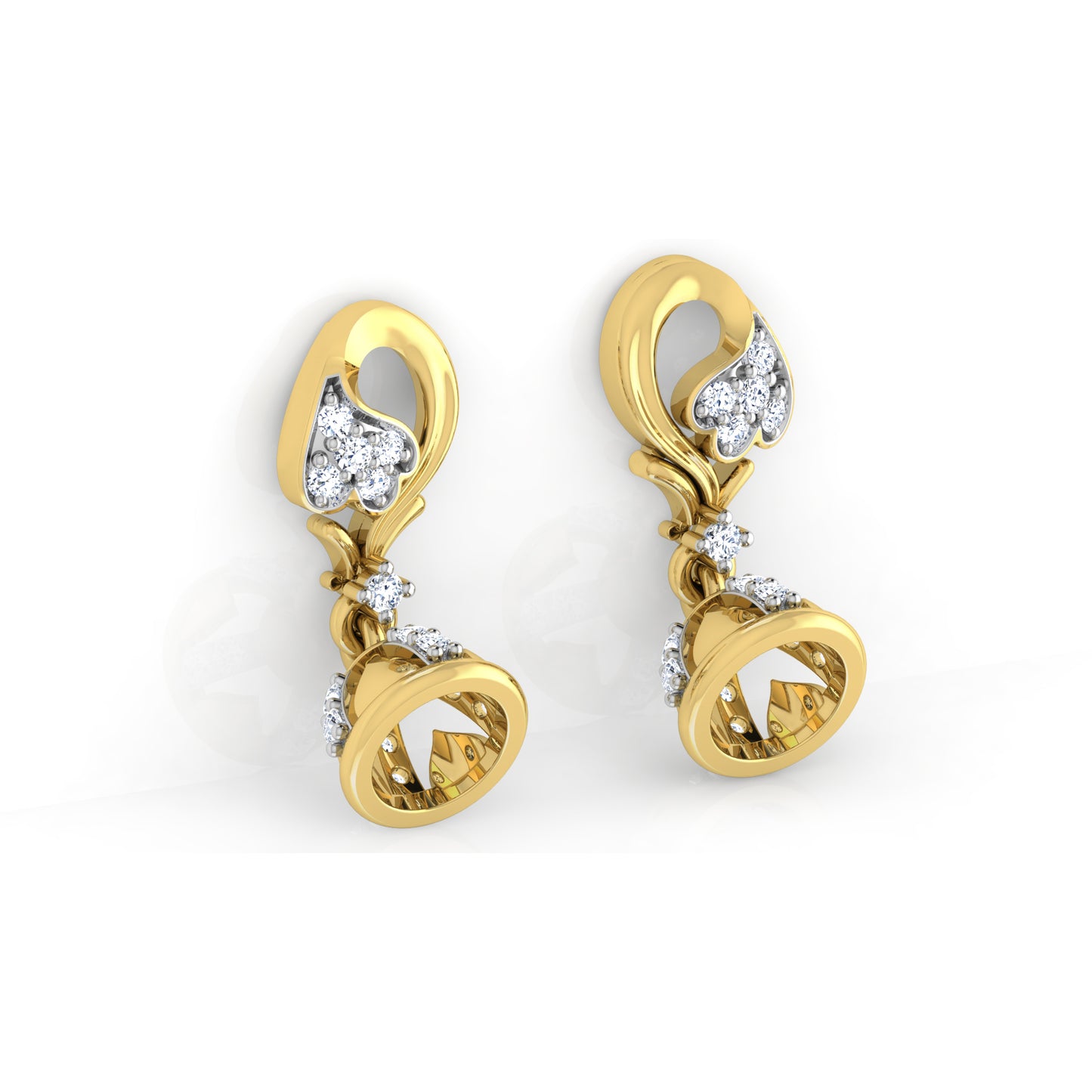 Luminous Lace Earrings 18K
