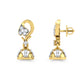 Luminous Lace Earrings 18K