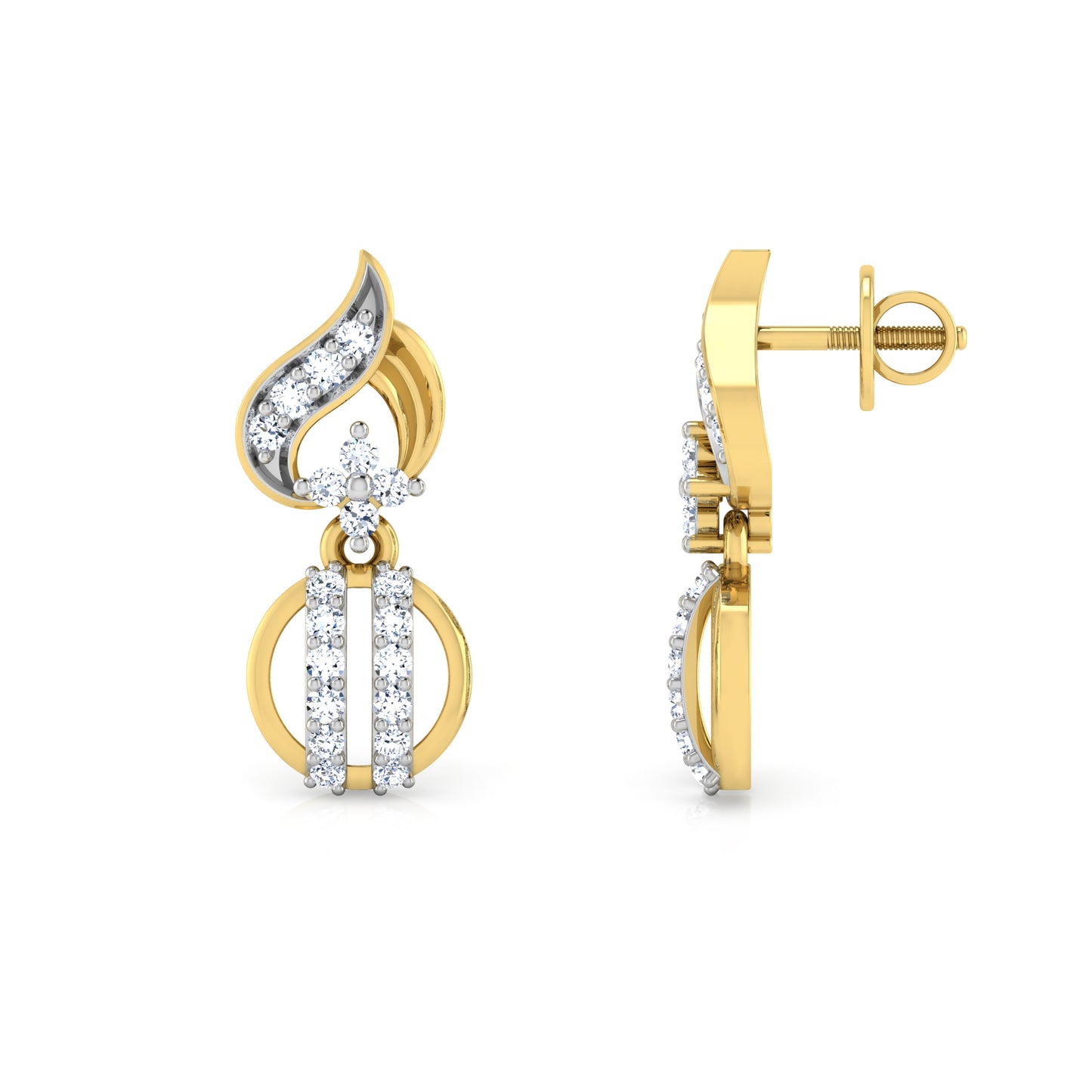 Gilded Galaxy Earrings