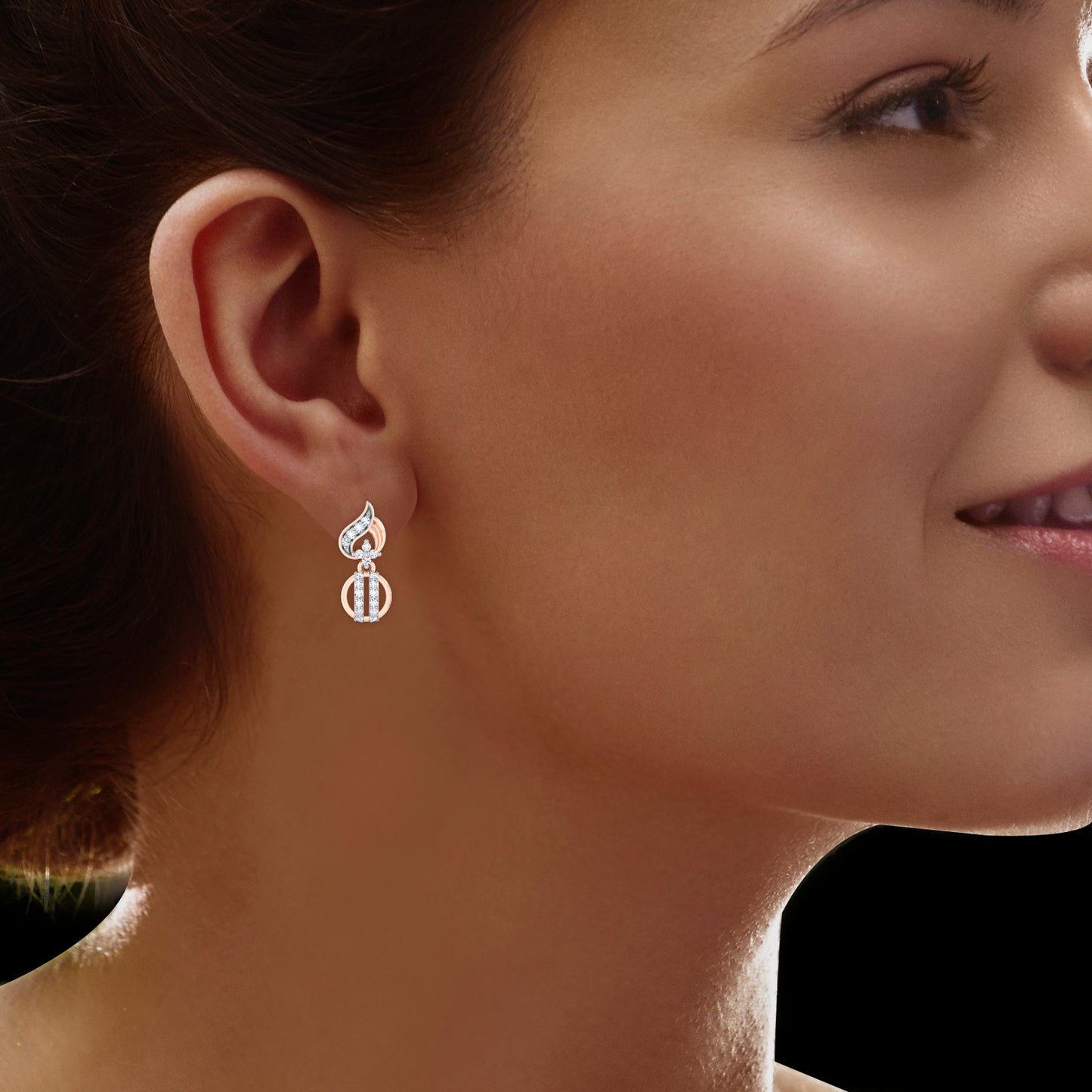 Gilded Galaxy Earrings