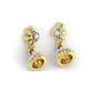 Enchanted Ember Earrings 18K