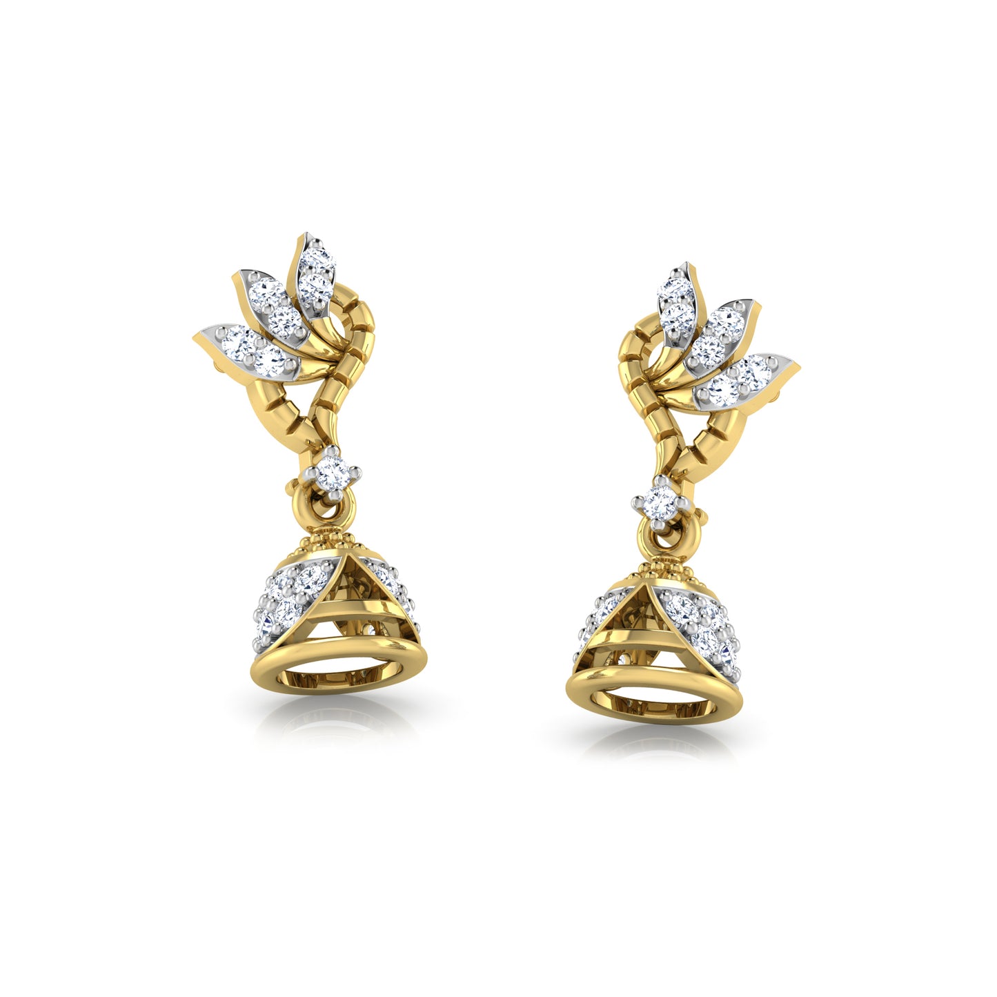 Serene Sapphire Symphony Earrings 18K