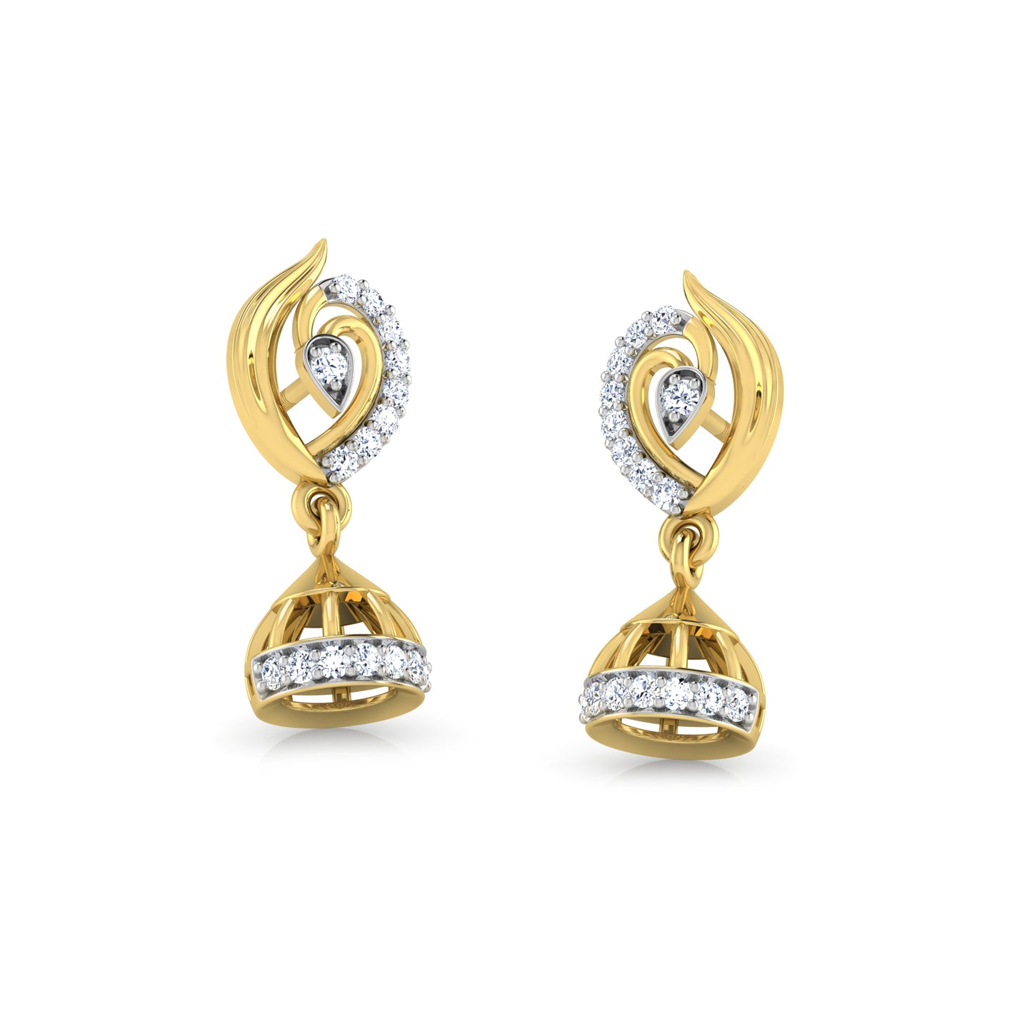 Mystic Moonstone Earrings 18K