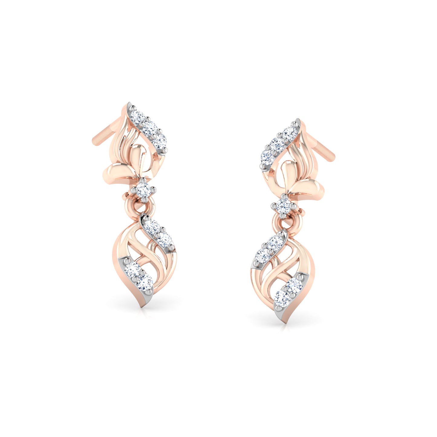Lustrous Lavender Earrings