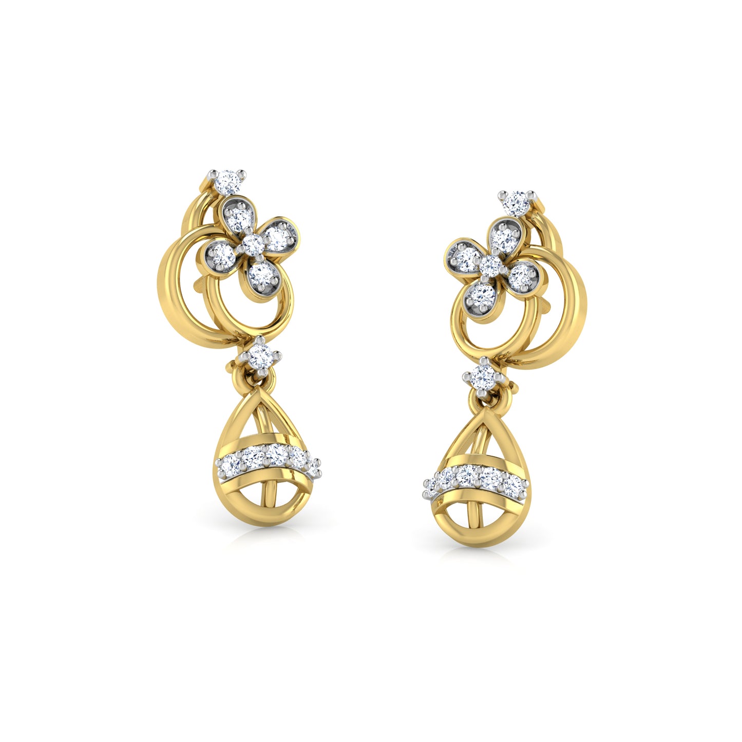 Radiant Rosewood Earrings 18K