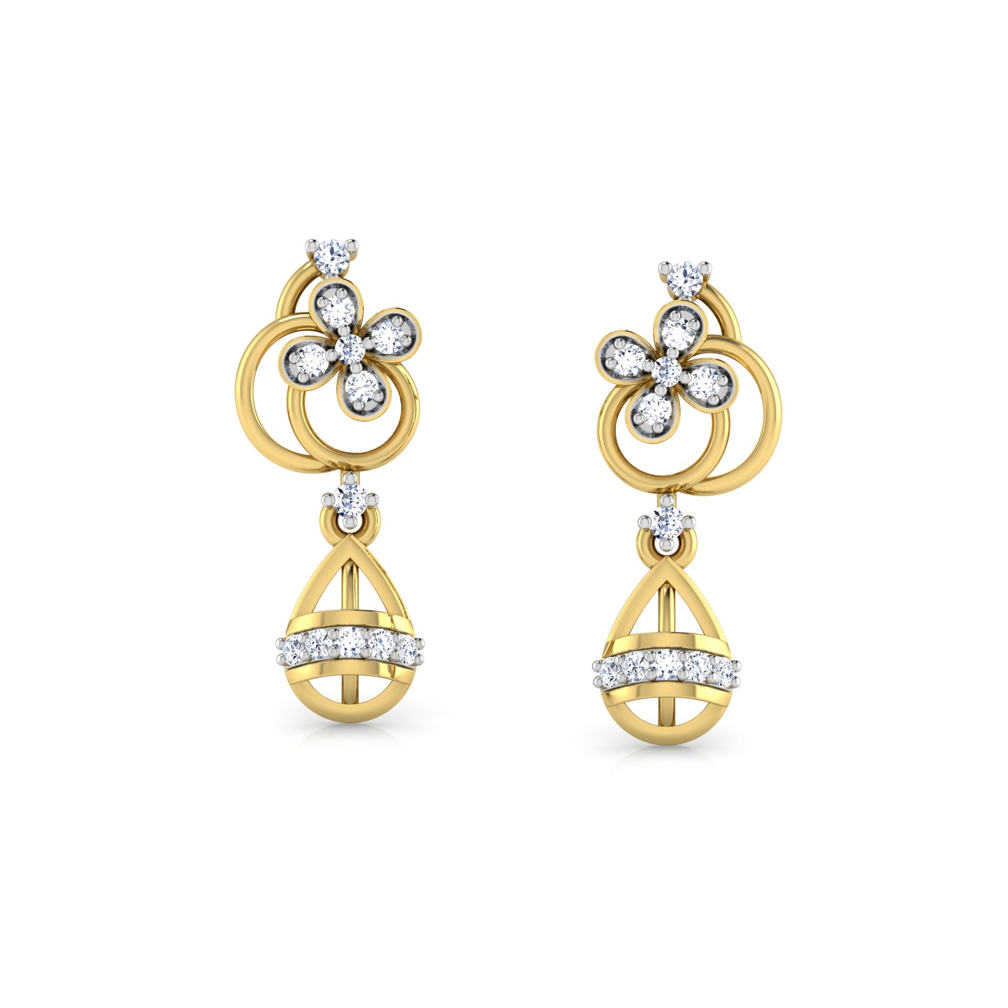 Radiant Rosewood Earrings 18K