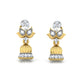 Rose Earrings 18K
