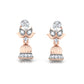 Rose Earrings 18K