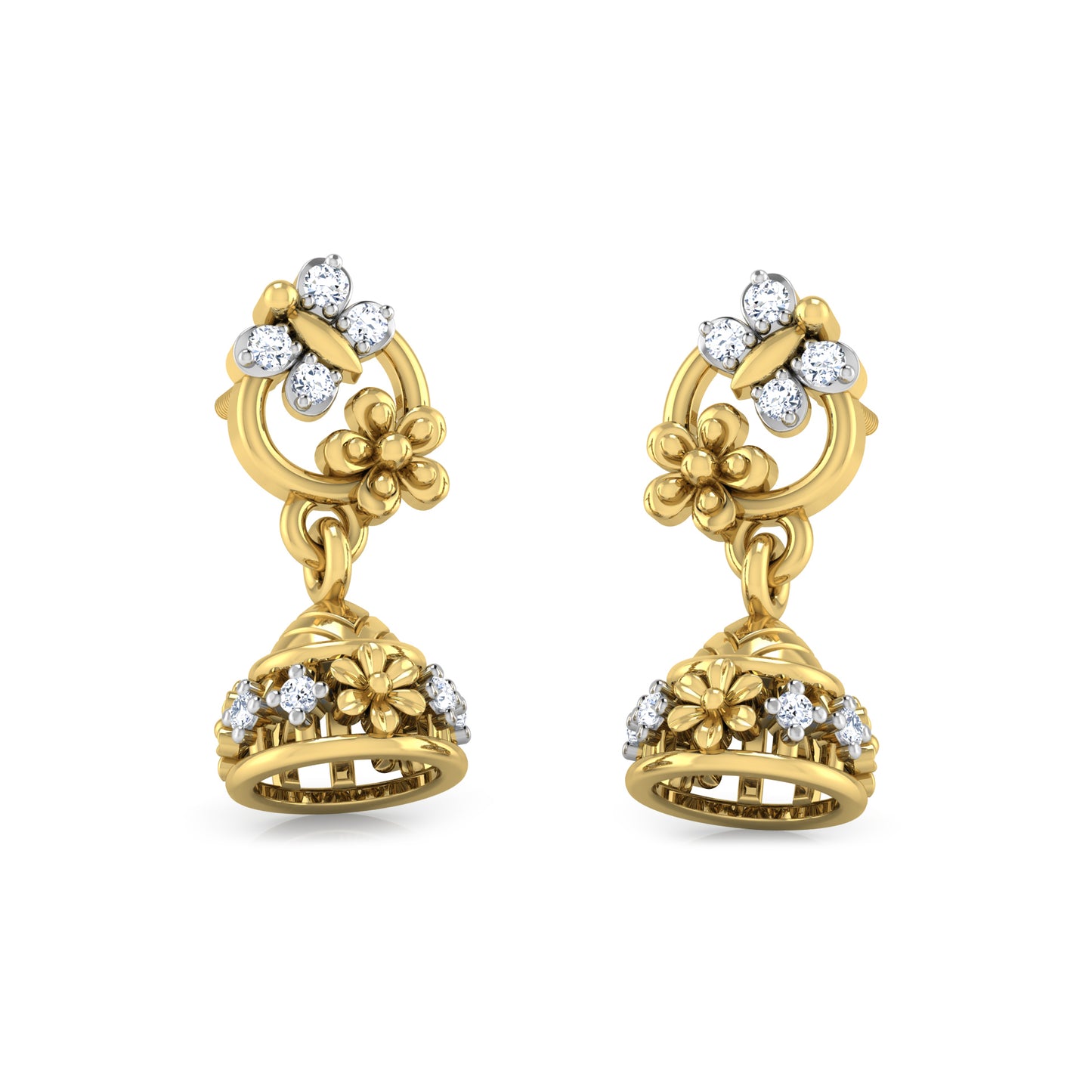 Cascade Earrings 18K