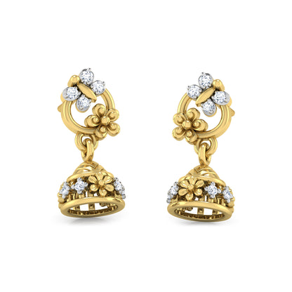 Cascade Earrings 18K