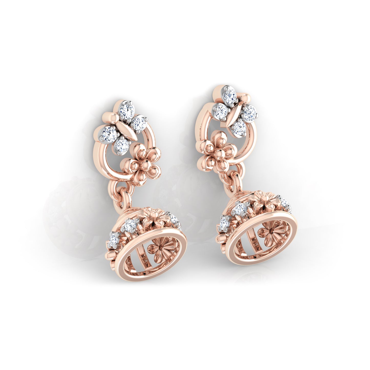 Cascade Earrings 18K