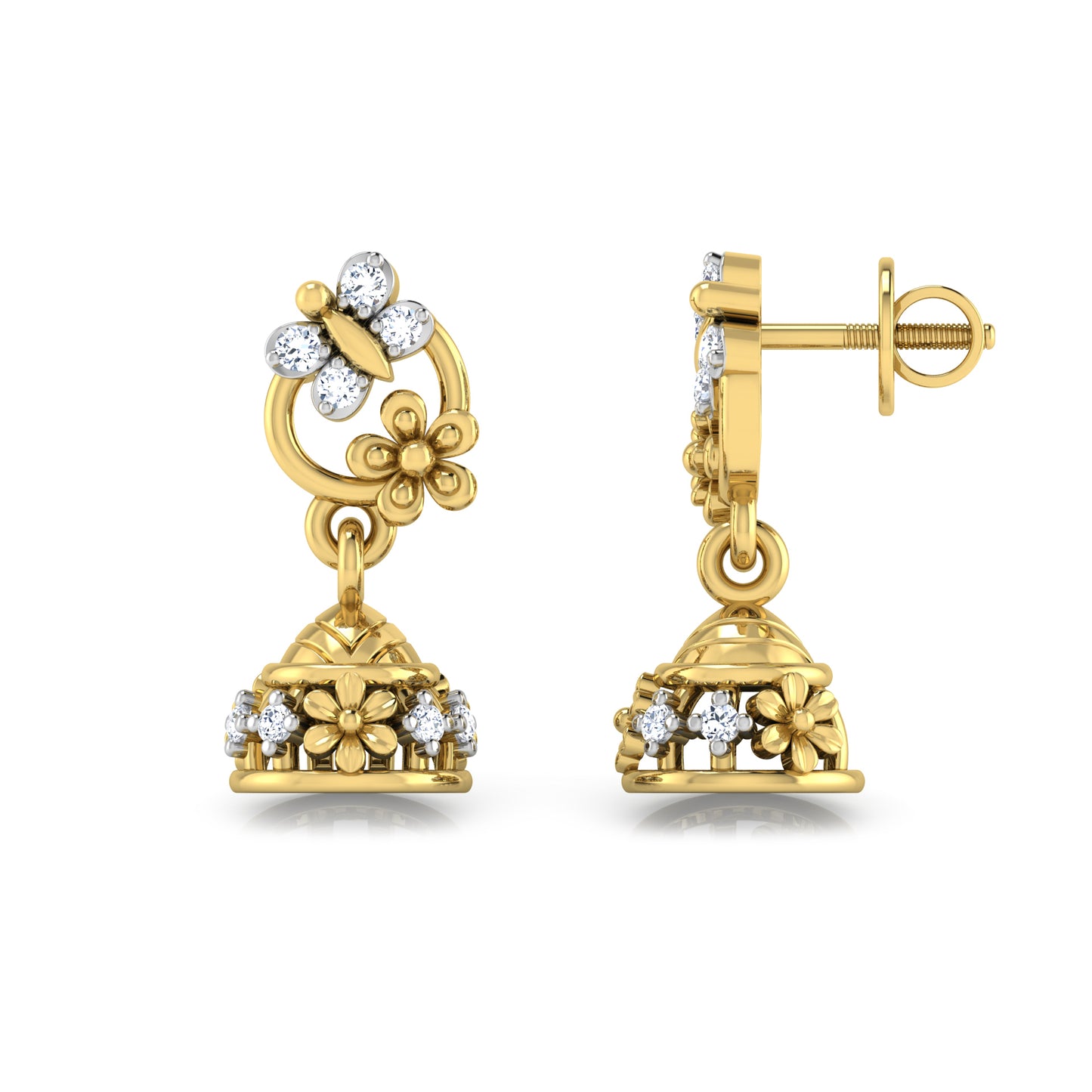 Cascade Earrings 18K