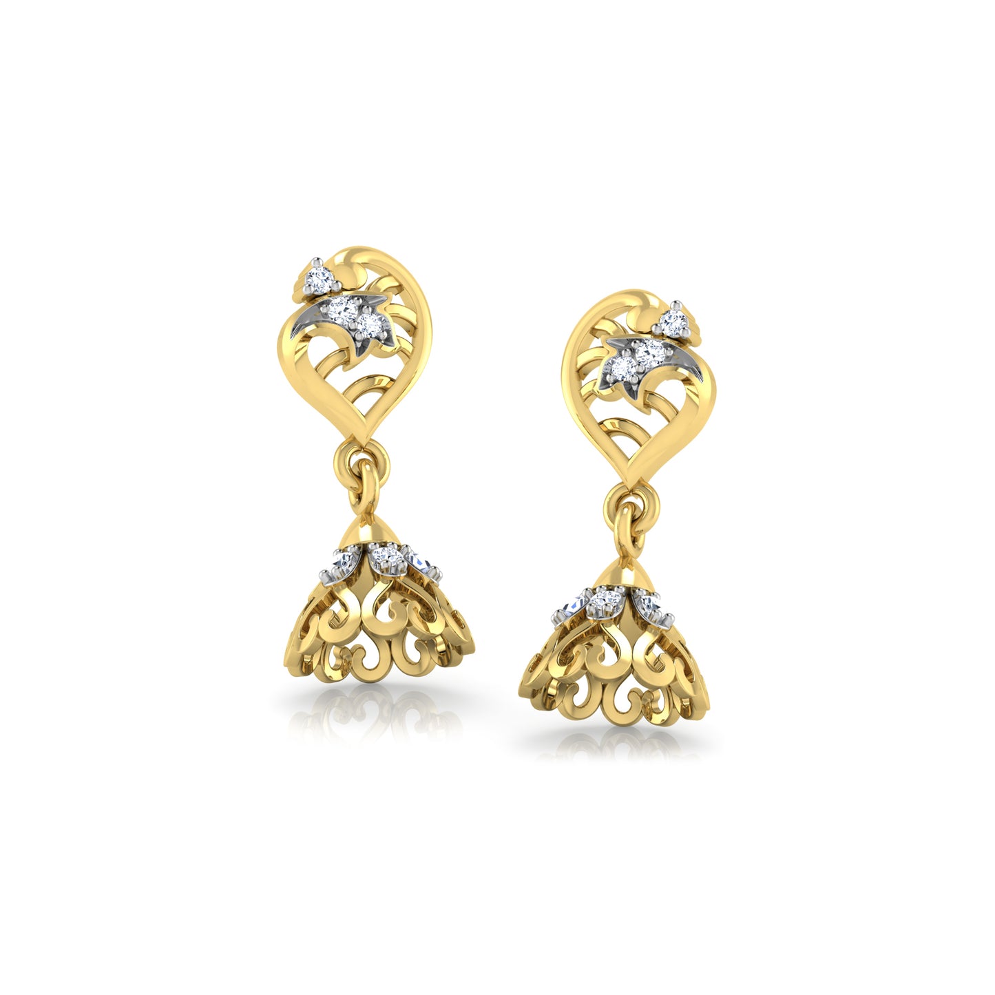 Radiant Kaleidoscope Earrings 18K