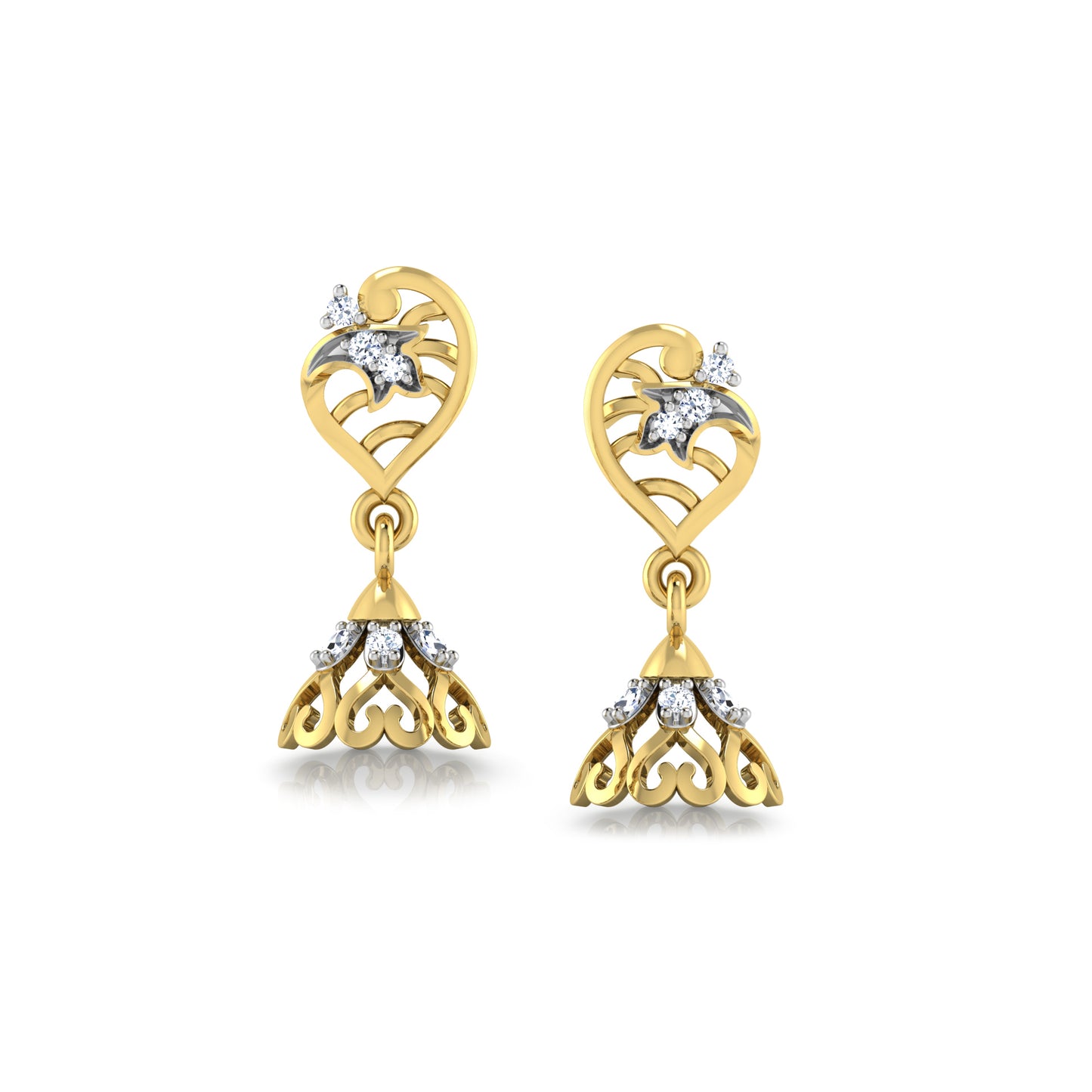 Radiant Kaleidoscope Earrings 18K
