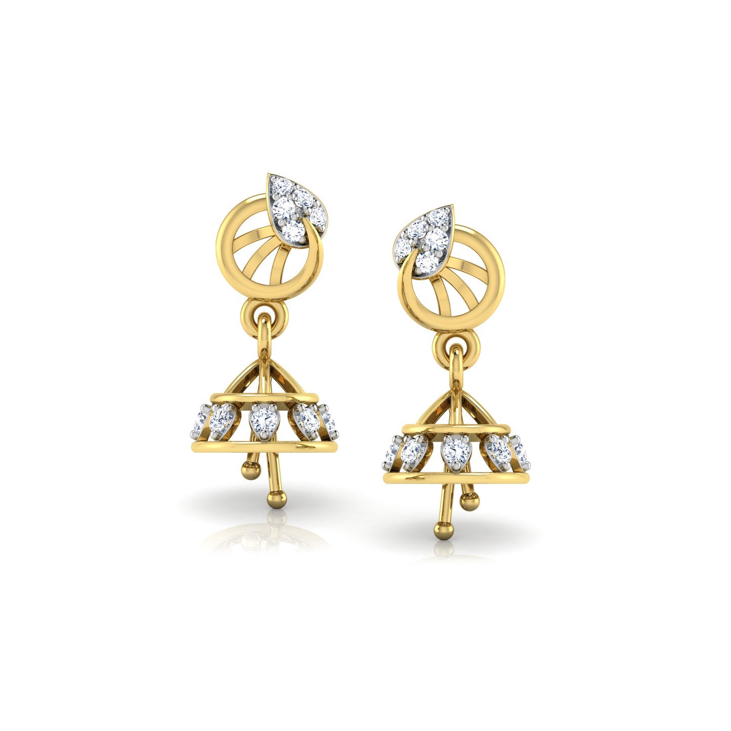 Luminary Labyrinth Earrings 18K