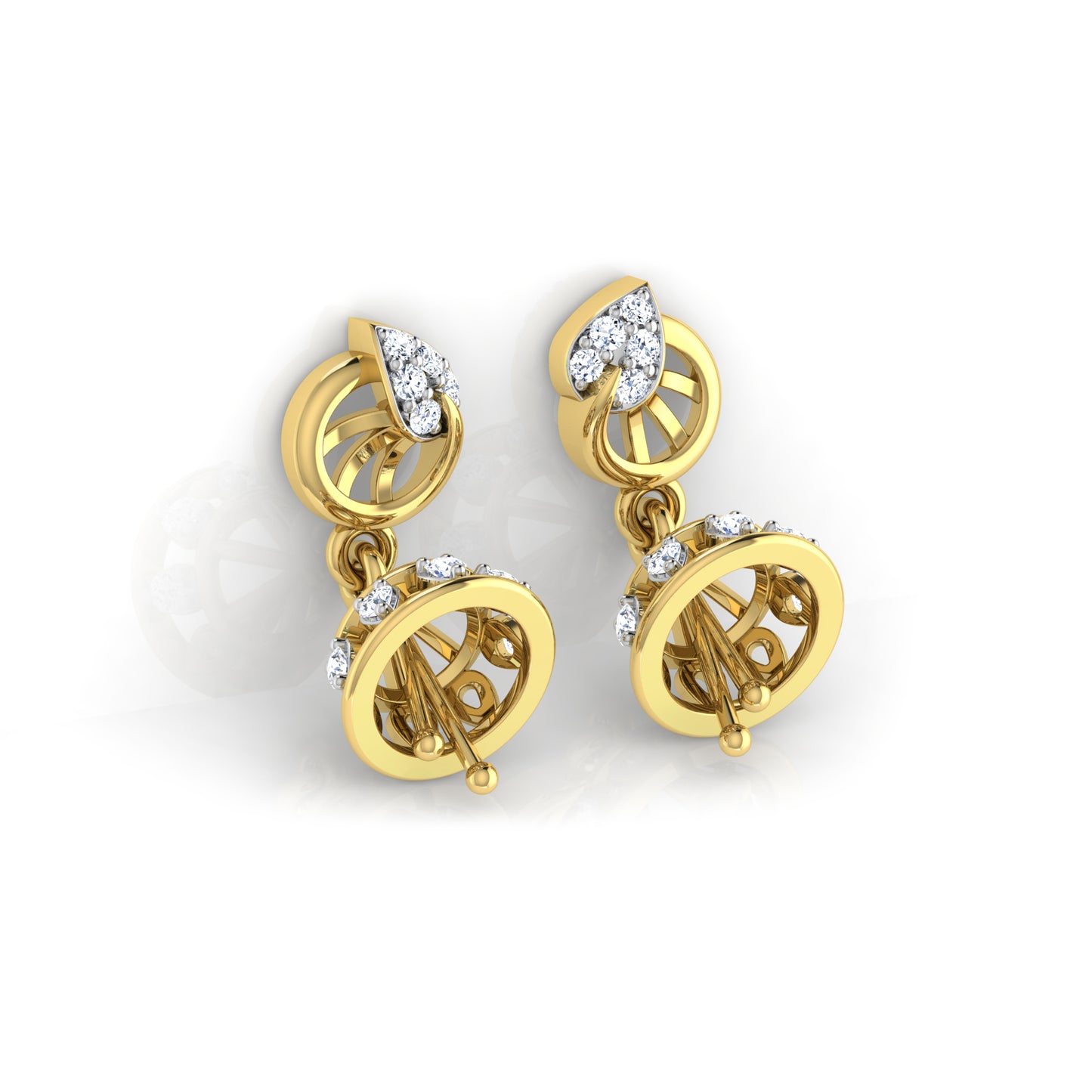 Luminary Labyrinth Earrings 18K