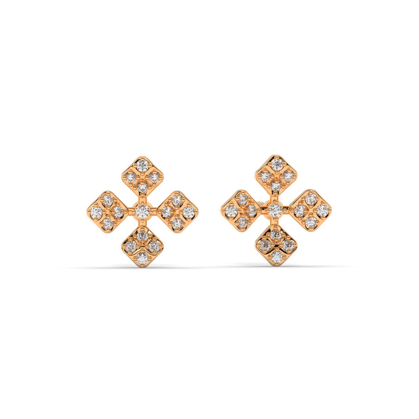 Ethereal Echo Earrings 18K