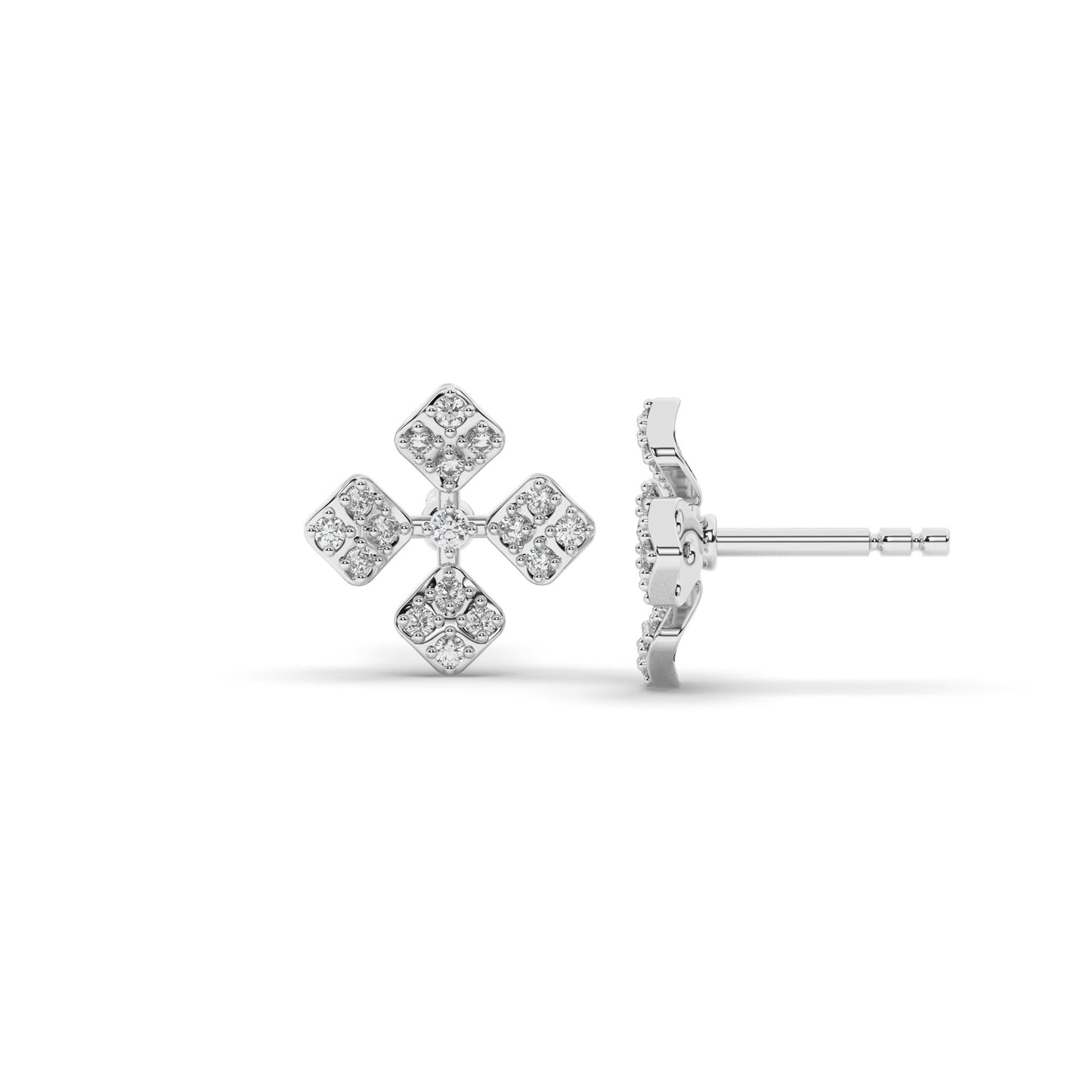 Ethereal Echo Earrings 18K