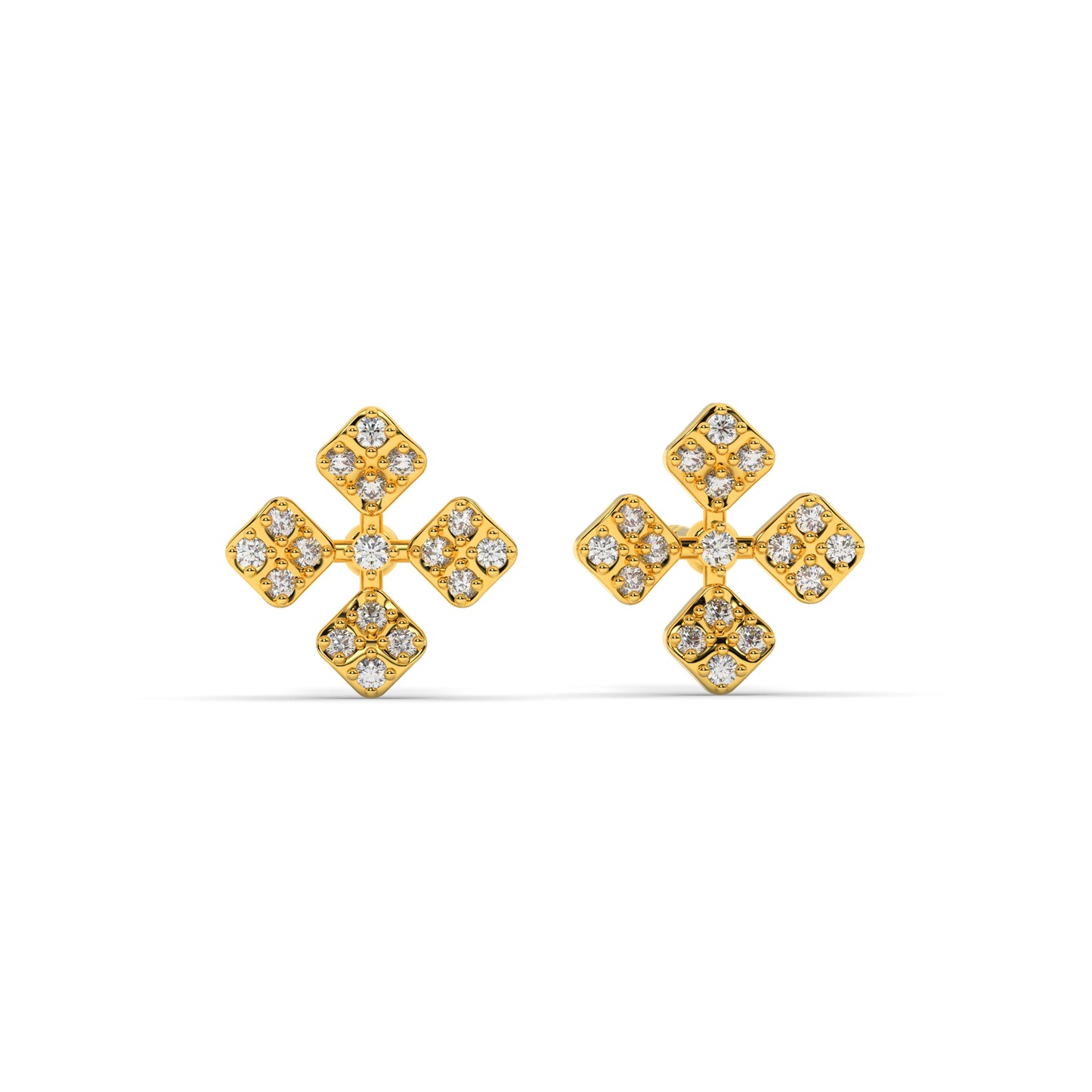Ethereal Echo Earrings 18K
