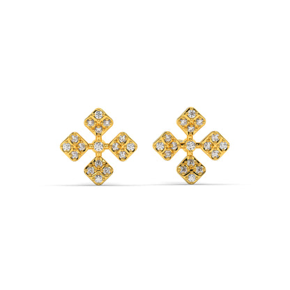 Ethereal Echo Earrings 18K
