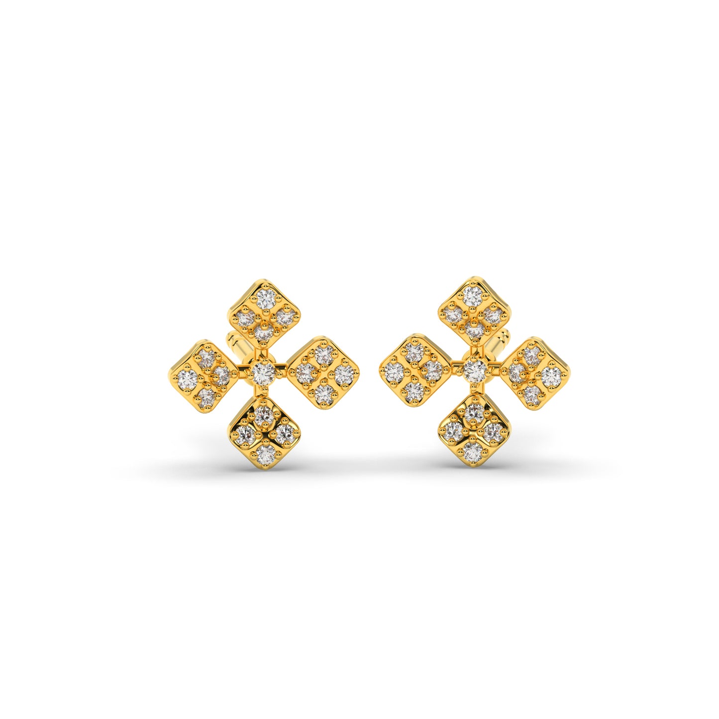 Ethereal Echo Earrings 18K