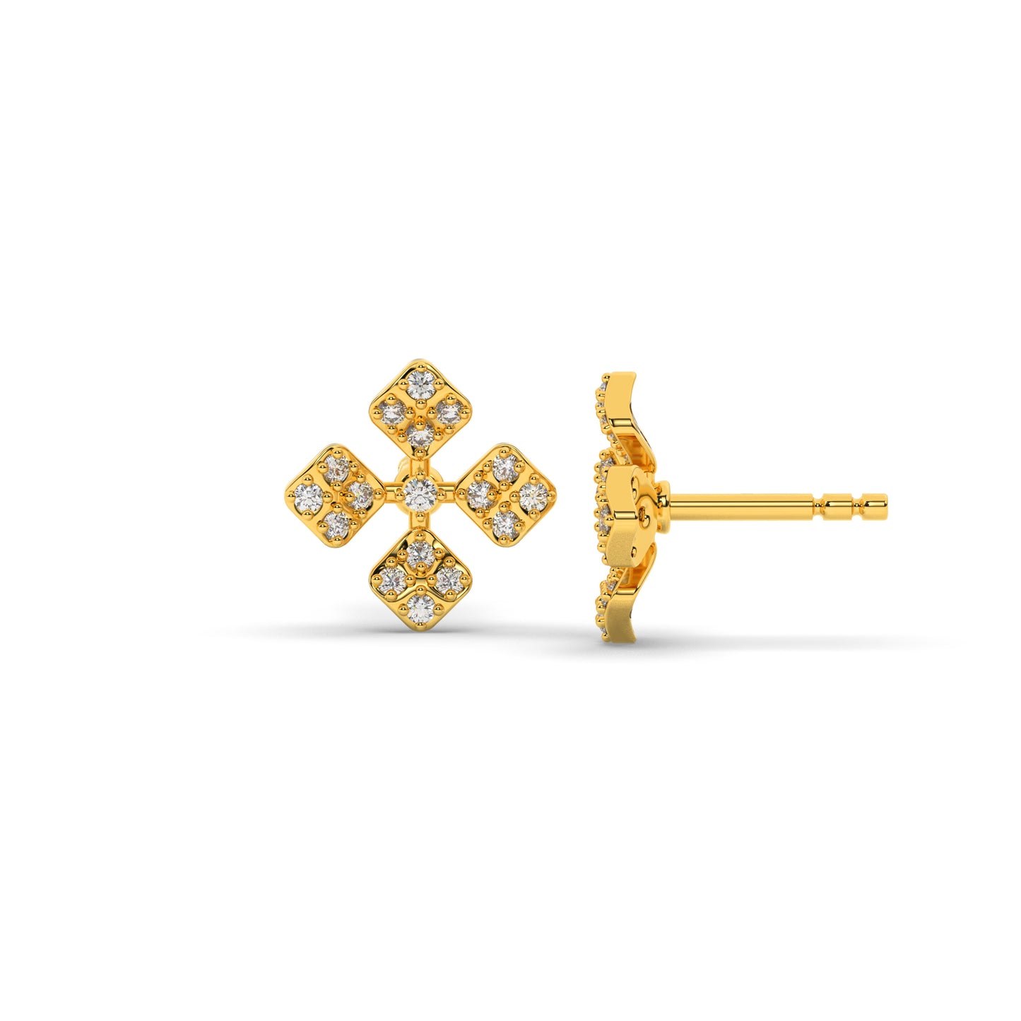 Ethereal Echo Earrings 18K