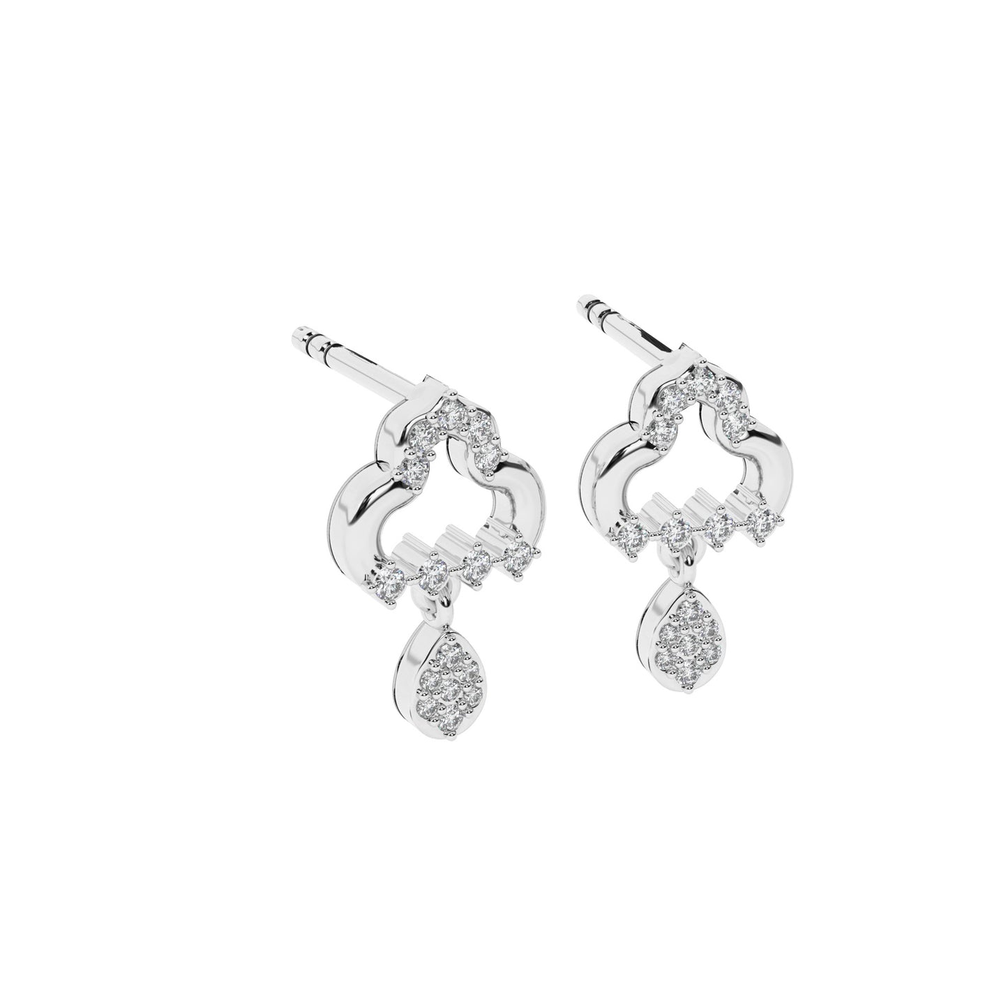 Whispering Windchime Earrings 18K