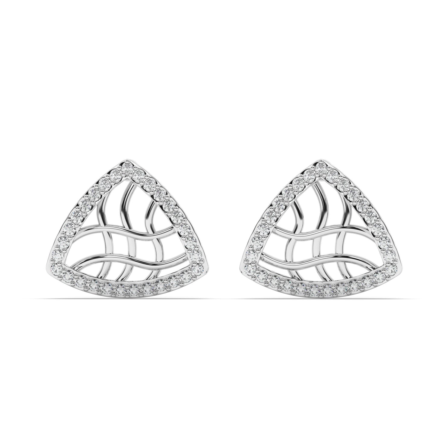 Serene Sunflower Earrings 18K