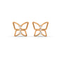 Gilded Gardenia Earrings