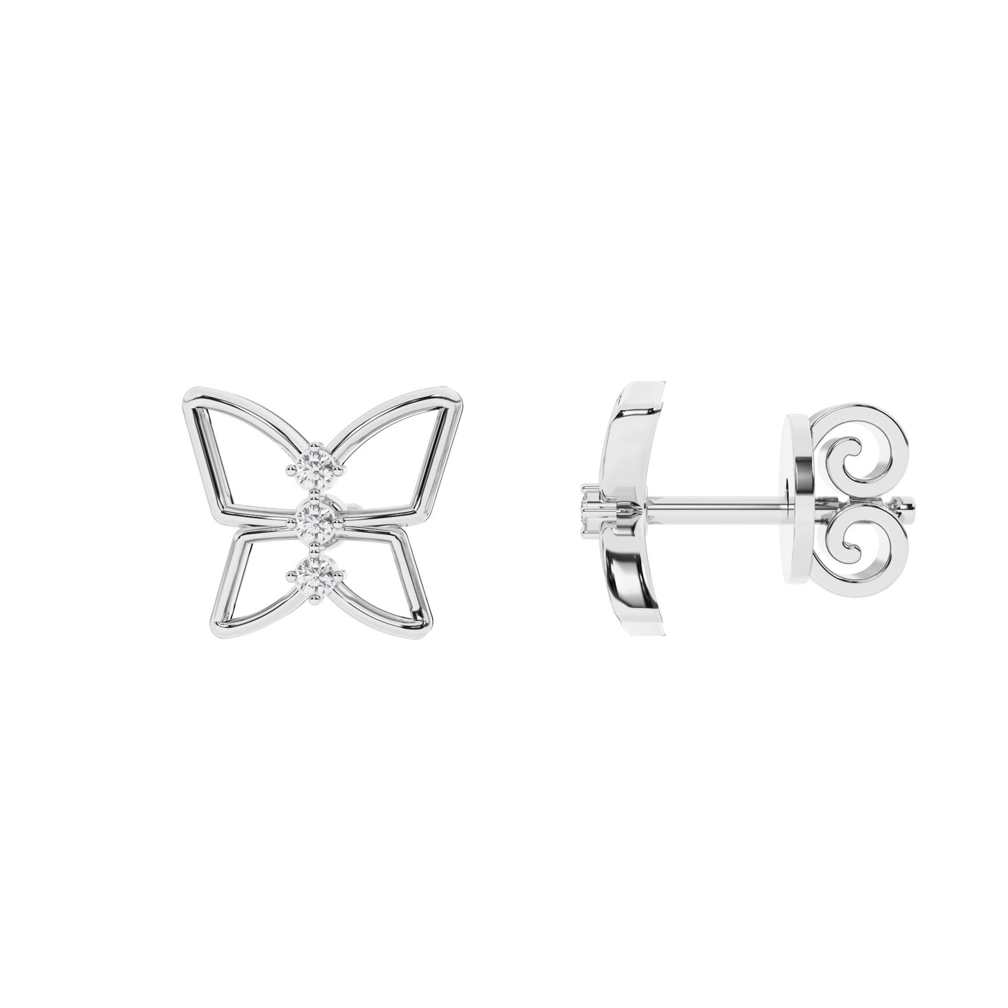 Gilded Gardenia Earrings
