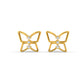Gilded Gardenia Earrings