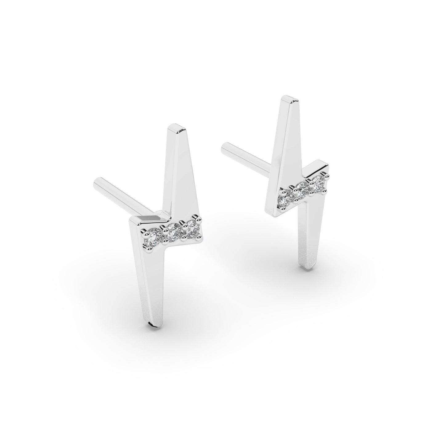 Mystical Midnight Earrings 18K