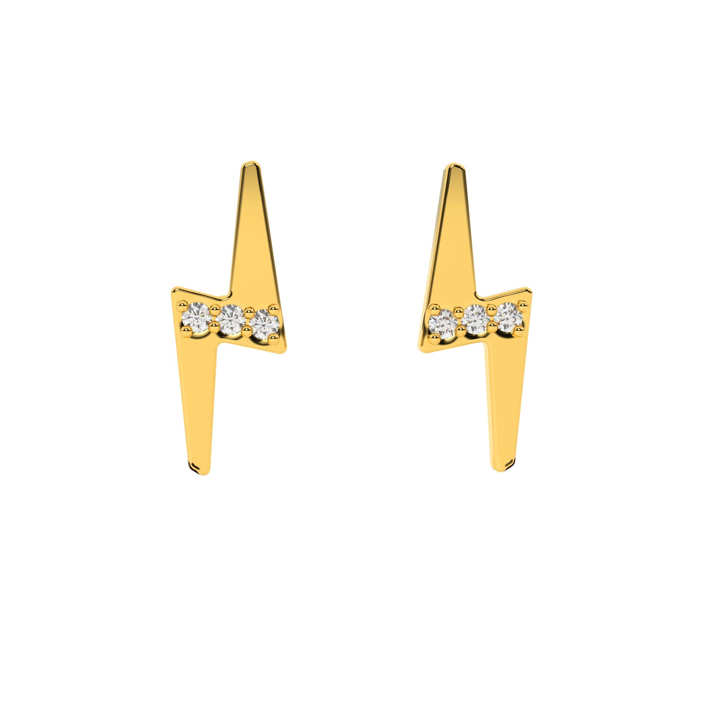 Mystical Midnight Earrings 18K
